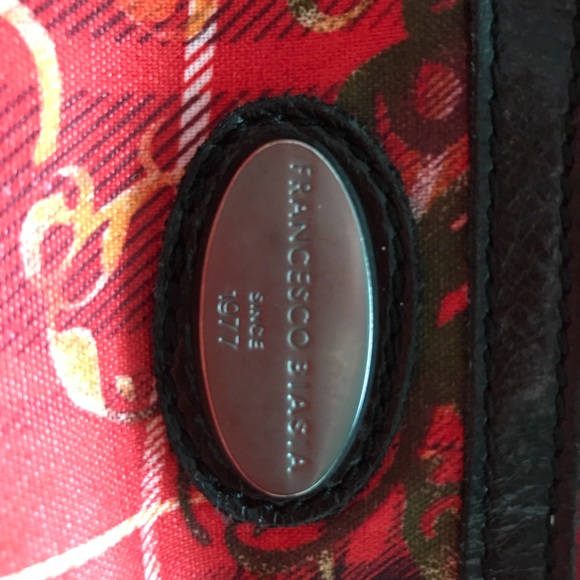 Francesco Biasia Black Leather Purse - Picture 7 of 8